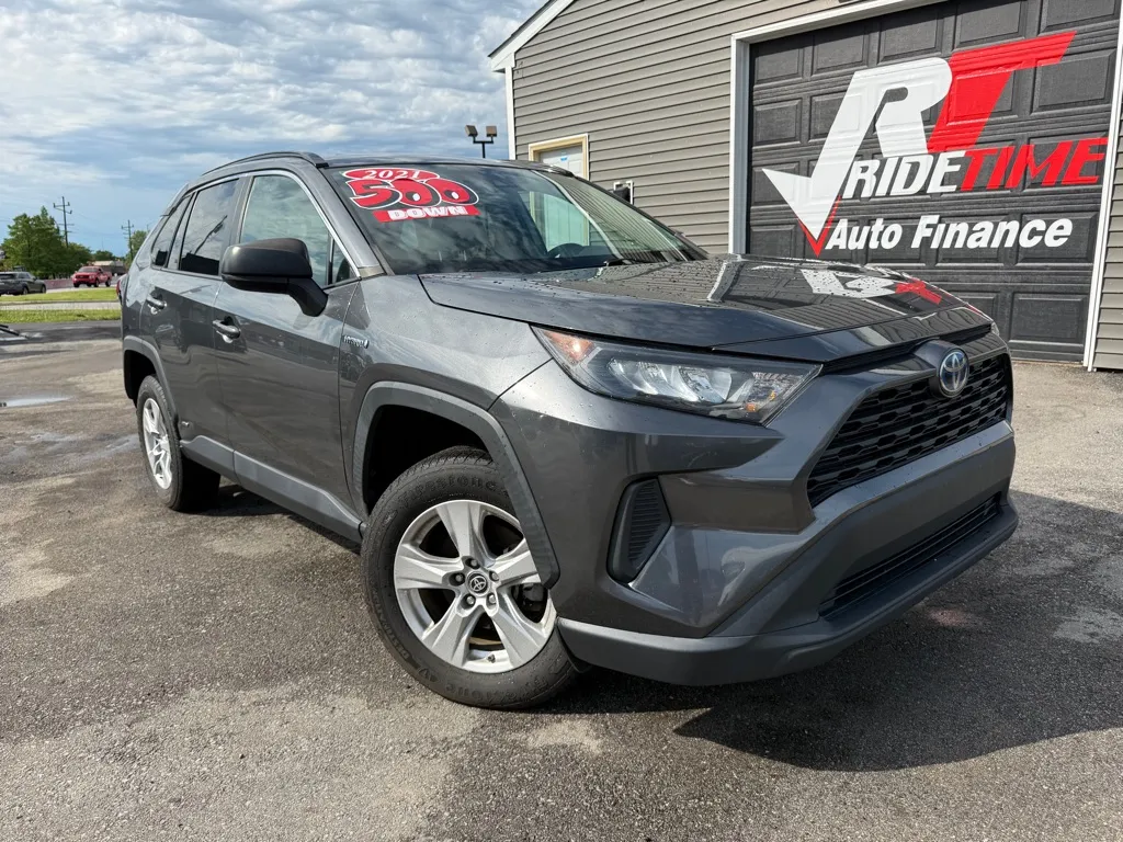 2021 TOYOTA RAV4 HYBRID LE for sale in Crown Point, IN