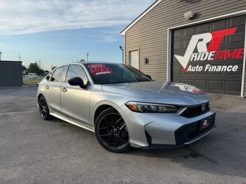 Gray 2025 HONDA CIVIC HYBRID SPORT for sale in Crown Point, IN