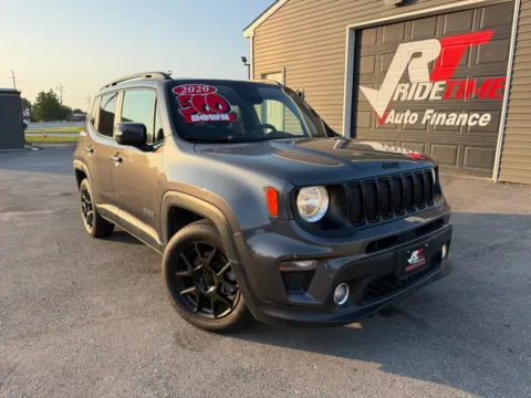 Gray 2020 JEEP RENEGADE LATITUDE for sale in Crown Point, IN