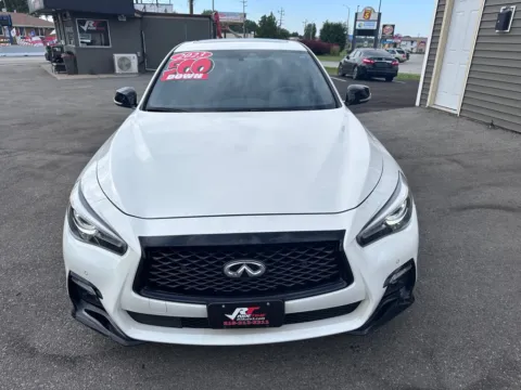 Photos of 2023 INFINITI Q50 SENSORY for sale in Crown Point, IN at Ride Time Auto Finance Crown Point