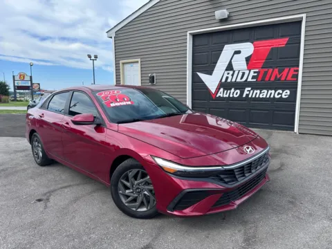 Red 2024 HYUNDAI ELANTRA SEL for sale in Crown Point, IN