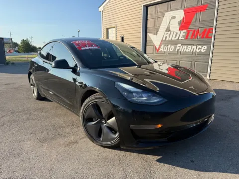 Black 2021 TESLA MODEL 3 LONG RANGE for sale in Crown Point, IN