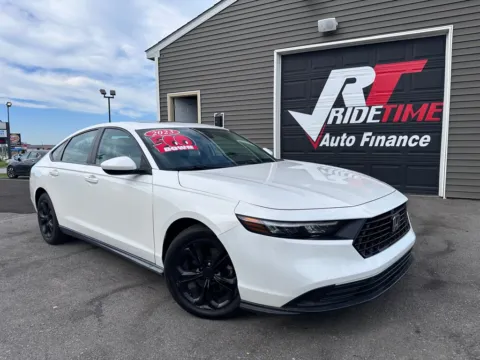 White 2023 HONDA ACCORD EX for sale in Crown Point, IN