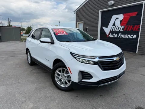 White 2023 CHEVROLET EQUINOX LT for sale in Crown Point, IN