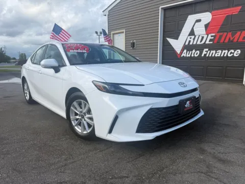 White 2025 TOYOTA CAMRY LE for sale in Crown Point, IN