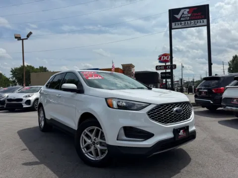 White 2024 FORD EDGE SEL for sale in Crown Point, IN