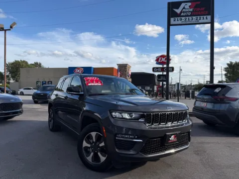 Gray 2023 JEEP GRAND CHEROKEE 4XE for sale in Crown Point, IN