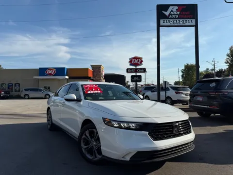 White 2024 HONDA ACCORD EX for sale in Crown Point, IN