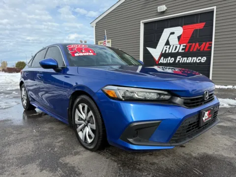 Blue 2024 HONDA CIVIC LX for sale in Crown Point, IN