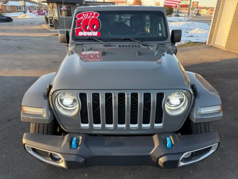 More photos of 2022 JEEP WRANGLER UNLIMI SAHARA 4XE at Ride Time Auto Finance Crown Point, IN