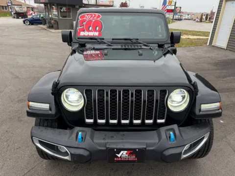 More photos of 2022 JEEP WRANGLER UNLIMI SAHARA 4XE at Ride Time Auto Finance Crown Point, IN