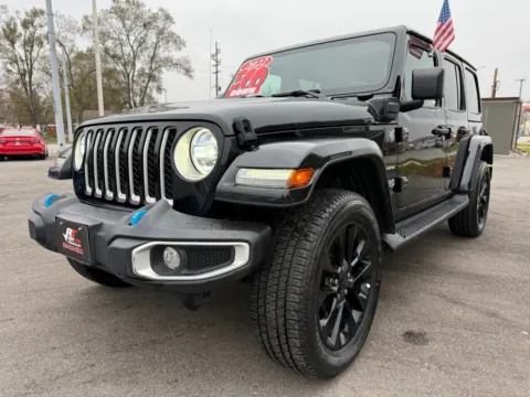 More photos of 2022 JEEP WRANGLER UNLIMI SAHARA 4XE at Ride Time Auto Finance Crown Point, IN