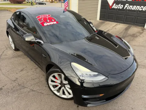 Another view of 2018 TESLA MODEL 3 LONG RANGE W FULL SELF DRIVING for sale in Crown Point, IN at Ride Time Auto Finance Crown Point