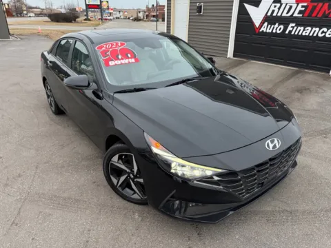 Photos of 2023 HYUNDAI ELANTRA HYBRID LIMITED for sale in Crown Point, IN at Ride Time Auto Finance Crown Point