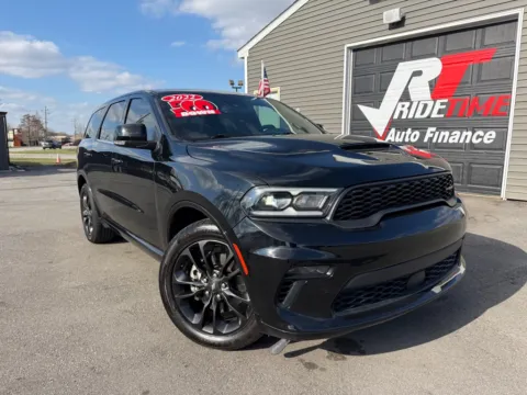 Black 2022 DODGE DURANGO GT PLUS BLACKTOP for sale in Crown Point, IN