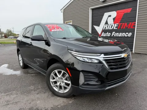 Black 2023 CHEVROLET EQUINOX LT for sale in Crown Point, IN