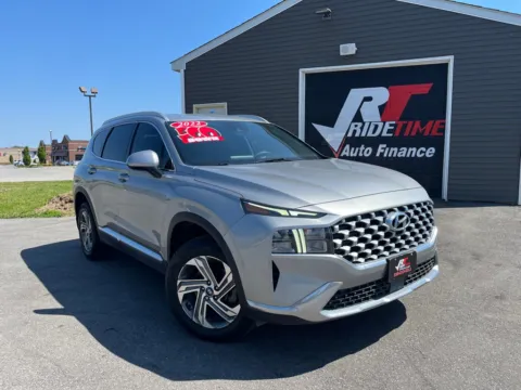 Silver 2022 HYUNDAI SANTA FE SEL for sale in Crown Point, IN