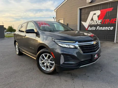 Gray 2023 CHEVROLET EQUINOX LT for sale in Crown Point, IN