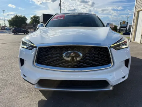 Another view of 2023 INFINITI QX50 LUXE for sale in Crown Point, IN at Ride Time Auto Finance Crown Point