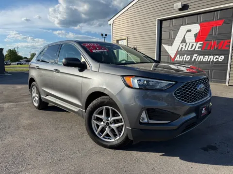 Gray 2023 FORD EDGE SEL for sale in Crown Point, IN