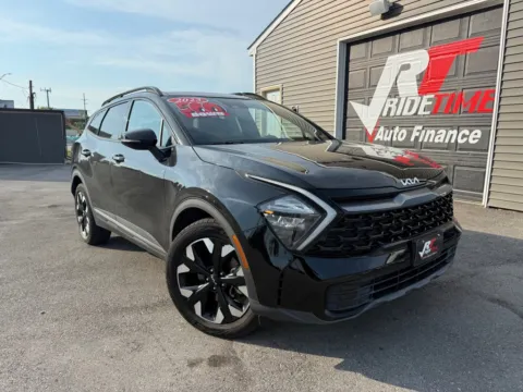 Black 2023 KIA SPORTAGE X-LINE for sale in Crown Point, IN