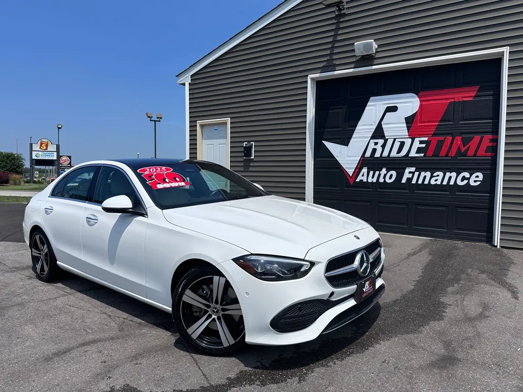 White 2025 MERCEDES-BENZ C-CLASS C 300 4MATIC for sale in Crown Point, IN