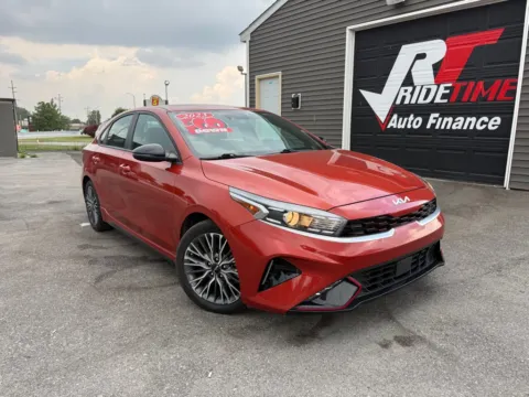 Orange 2023 KIA FORTE GT-LINE for sale in Crown Point, IN
