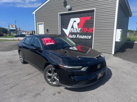 Black 2024 HONDA ACCORD EX for sale in Crown Point, IN