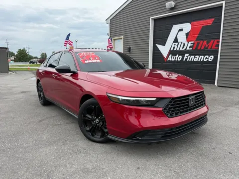 Red 2025 HONDA ACCORD SE for sale in Crown Point, IN