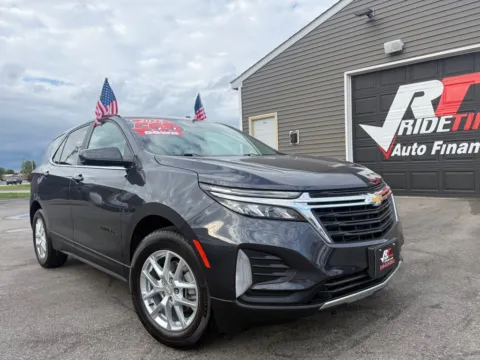 Gray 2022 CHEVROLET EQUINOX LT for sale in Crown Point, IN
