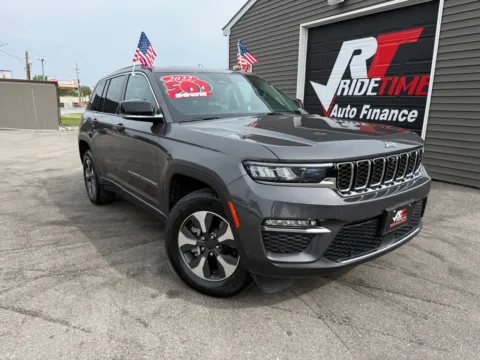 Gray 2022 JEEP GRAND CHEROKEE 4XE for sale in Crown Point, IN