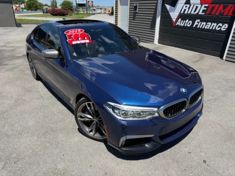 More photos of 2018 BMW 5 SERIES M550I XDRIVE at Ride Time Auto Finance Crown Point, IN