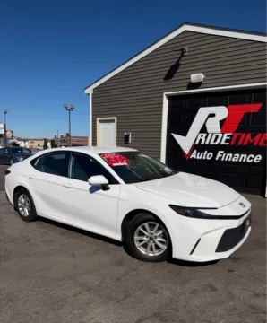 White 2025 TOYOTA CAMRY LE for sale in Crown Point, IN