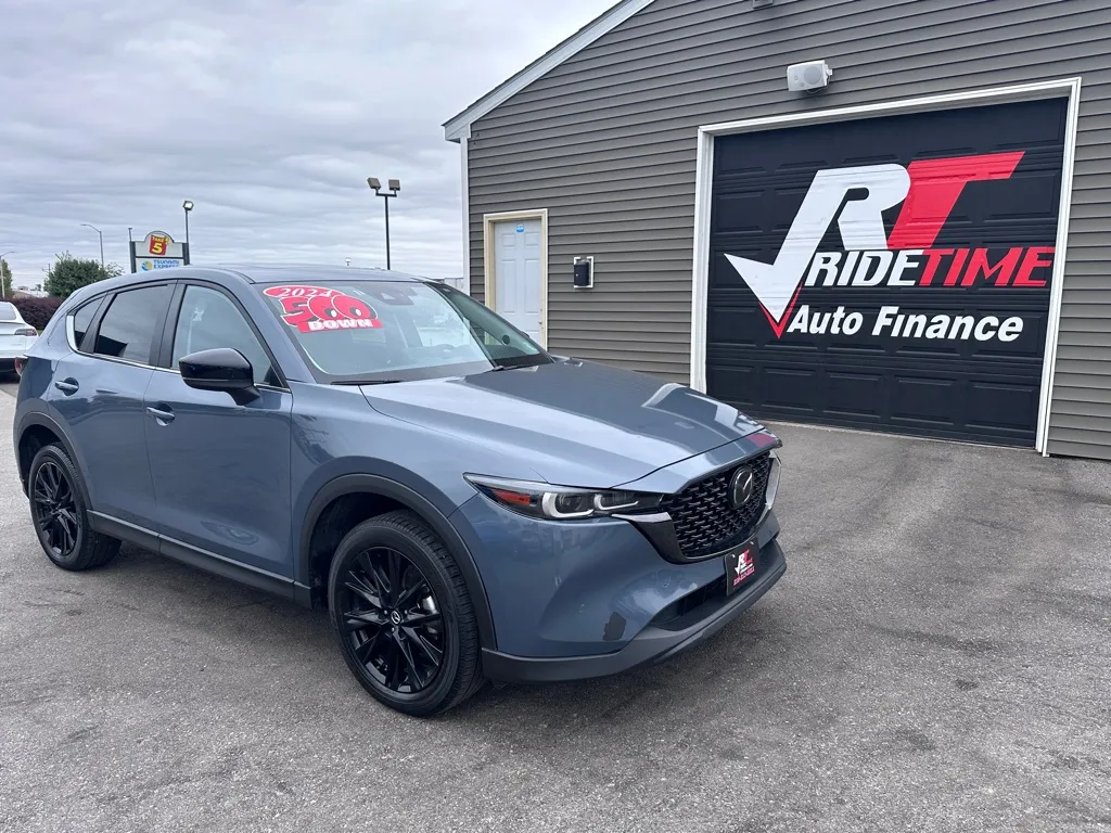 Gray 2024 MAZDA CX-5 2.5 S CARBON EDITION for sale in Crown Point, IN