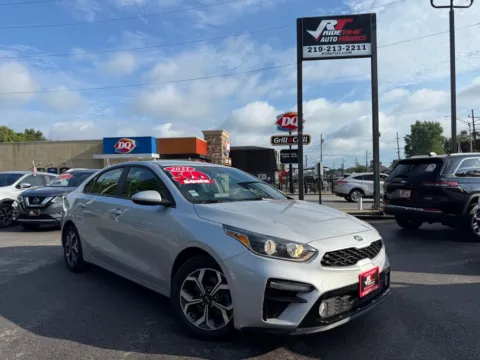 Gray 2021 KIA FORTE FE for sale in Crown Point, IN