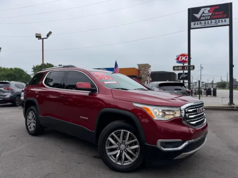 Red 2019 GMC ACADIA SLE-2 for sale in Crown Point, IN