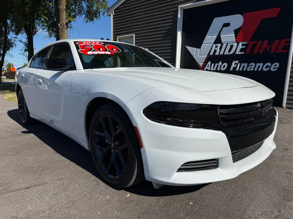 White 2022 DODGE CHARGER SXT for sale in Crown Point, IN