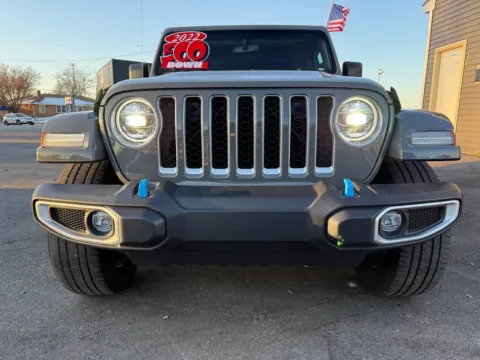 Another view of 2022 JEEP WRANGLER UNLIMI SAHARA 4XE for sale in Crown Point, IN at Ride Time Auto Finance Crown Point
