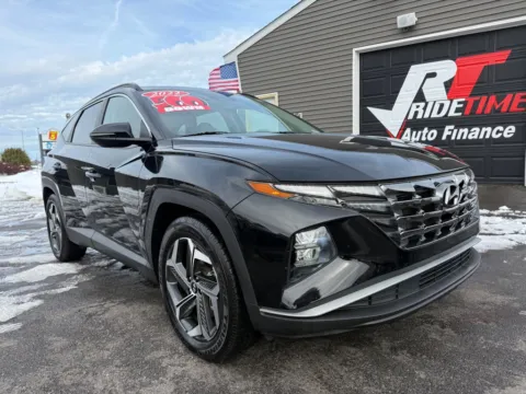 Black 2022 HYUNDAI TUCSON SEL for sale in Crown Point, IN