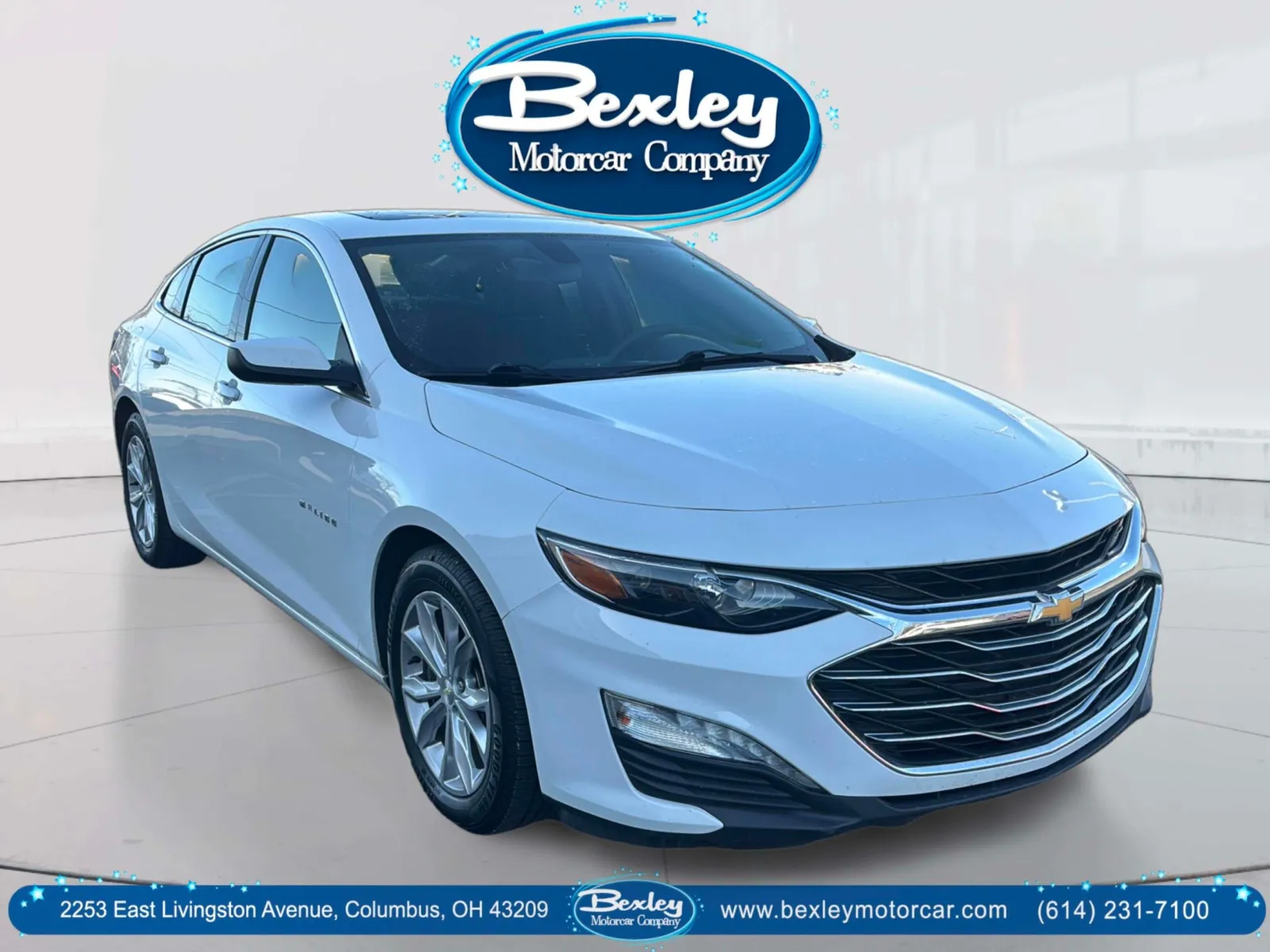 Blue 2020 Chevrolet Malibu FWD LT for sale in Columbus, OH
