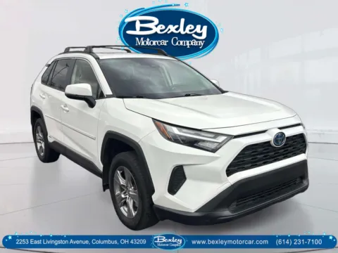 Green 2022 Toyota RAV4 Hybrid XLE for sale in Columbus, OH