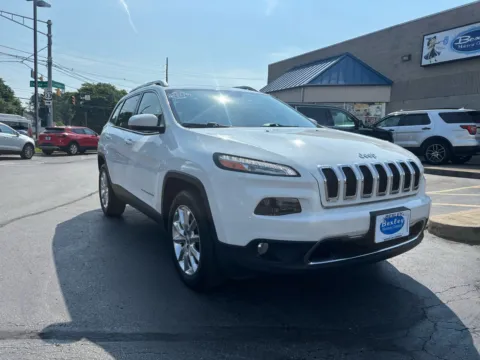 White 2017 Jeep Cherokee Limited for sale in Columbus, OH