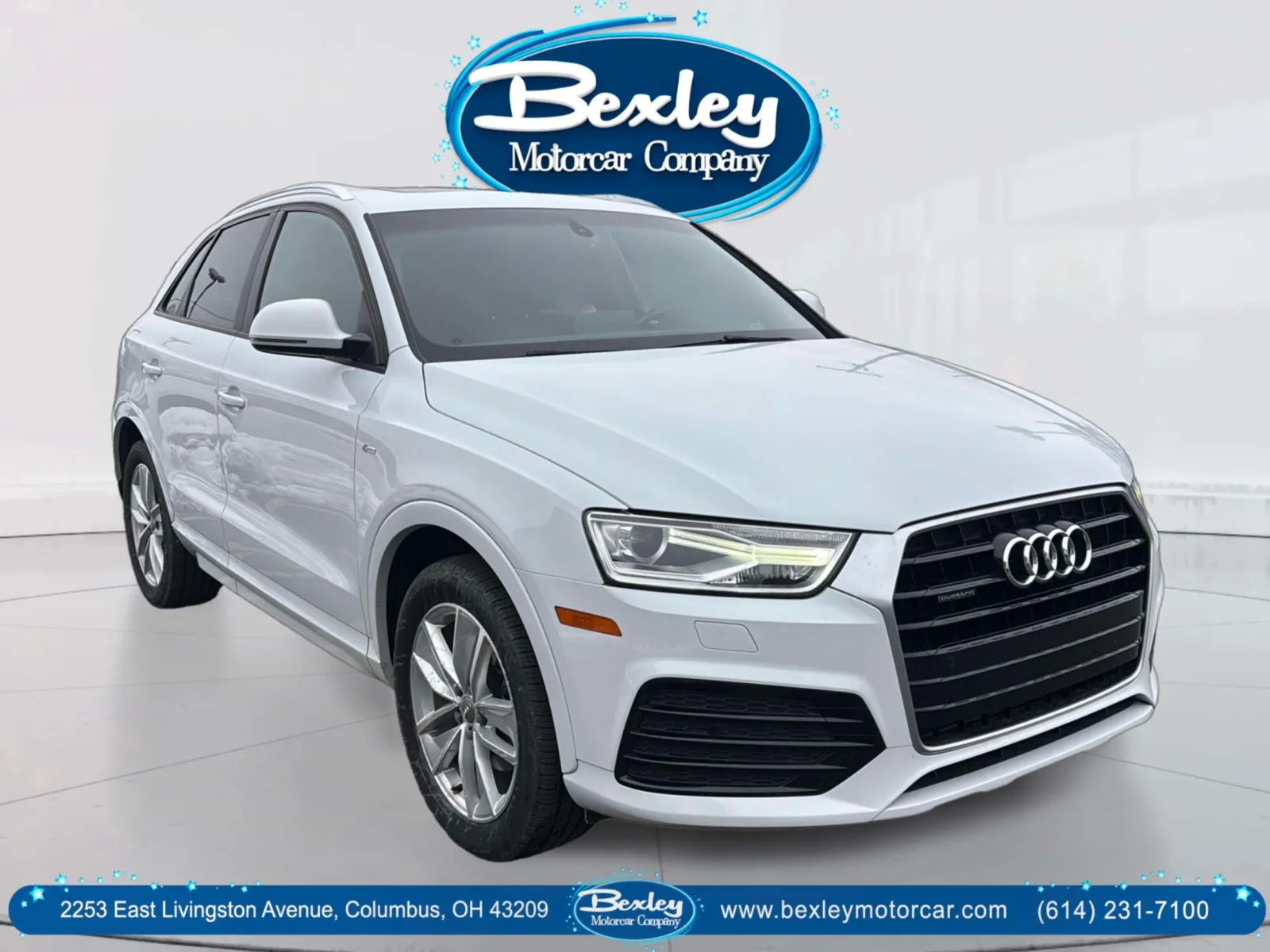 White 2018 Audi Q3 2.0T Premium for sale in Columbus, OH