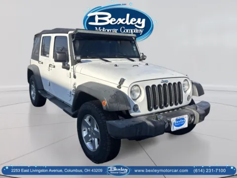 Another view of 2015 Jeep Wrangler Unlimited Sport for sale in Columbus, OH at Bexley Motorcar Company
