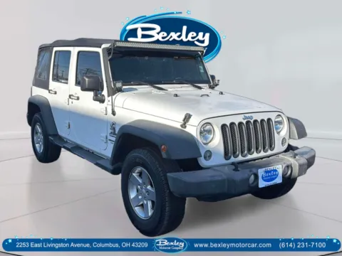 Gray 2015 Jeep Wrangler Unlimited Sport for sale in Columbus, OH