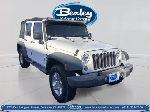 Another view of 2015 Jeep Wrangler Unlimited Sport for sale in Columbus, OH at Bexley Motorcar Company