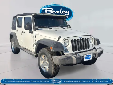 Gray 2015 Jeep Wrangler Unlimited Sport for sale in Columbus, OH