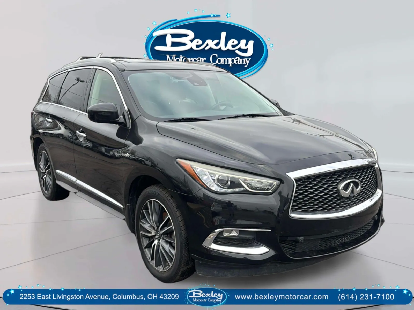 Black 2017 INFINITI QX60 for sale in Columbus, OH