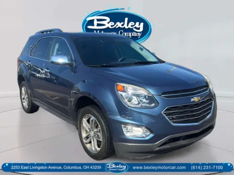 Blue 2016 Chevrolet Equinox LTZ for sale in Columbus, OH