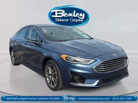 Blue 2019 Ford Fusion SEL for sale in Columbus, OH